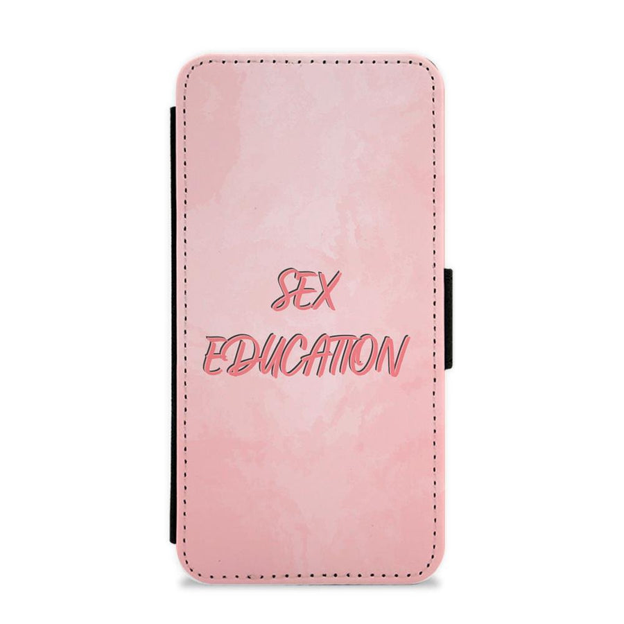 Pink Sex Education Flip / Wallet Phone Case