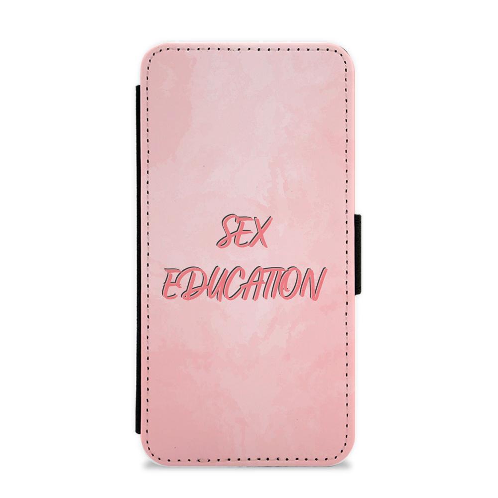 Pink Sex Education Flip / Wallet Phone Case