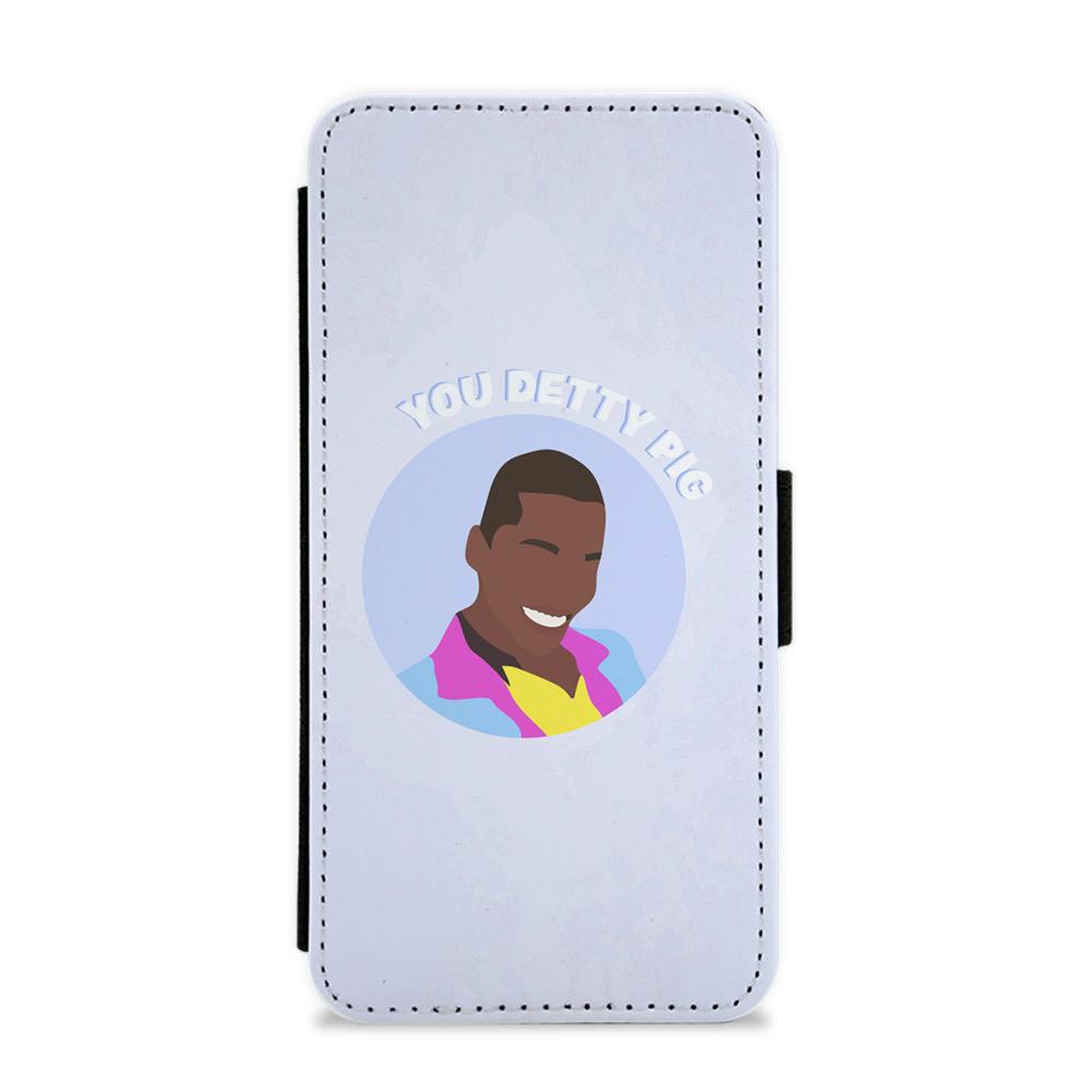 Blue You Detty Pig - Sex Education Flip / Wallet Phone Case