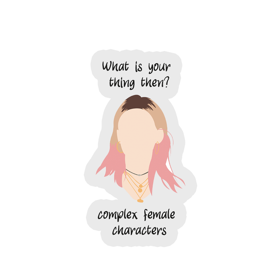 Complex Female Characters - Sex Education Sticker