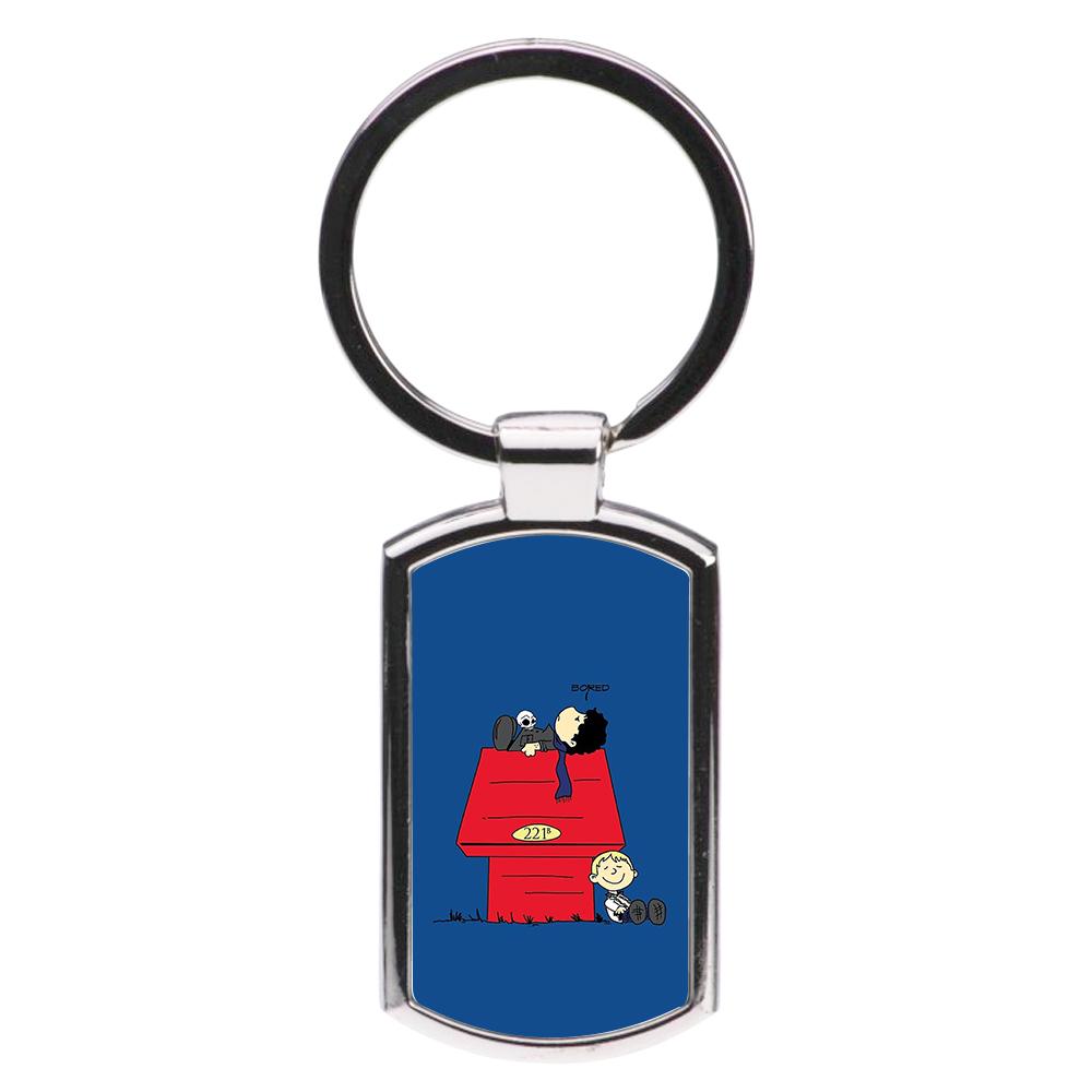 Sherlock Cartoon Luxury Keyring