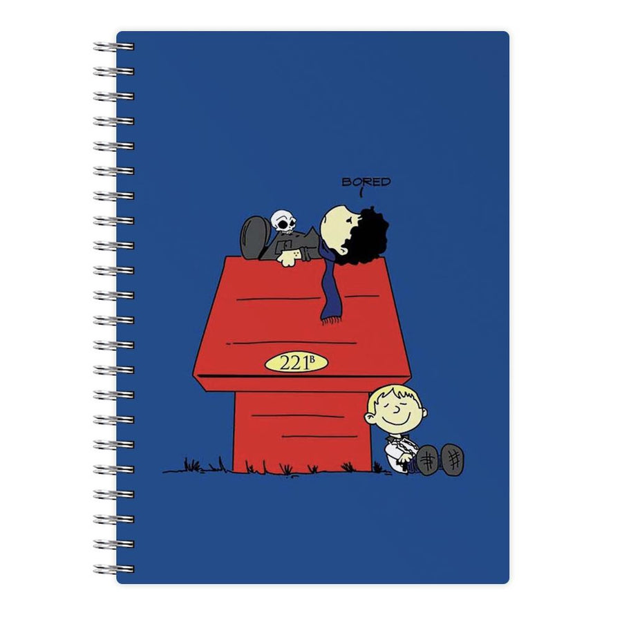 Sherlock Cartoon Notebook - Fun Cases