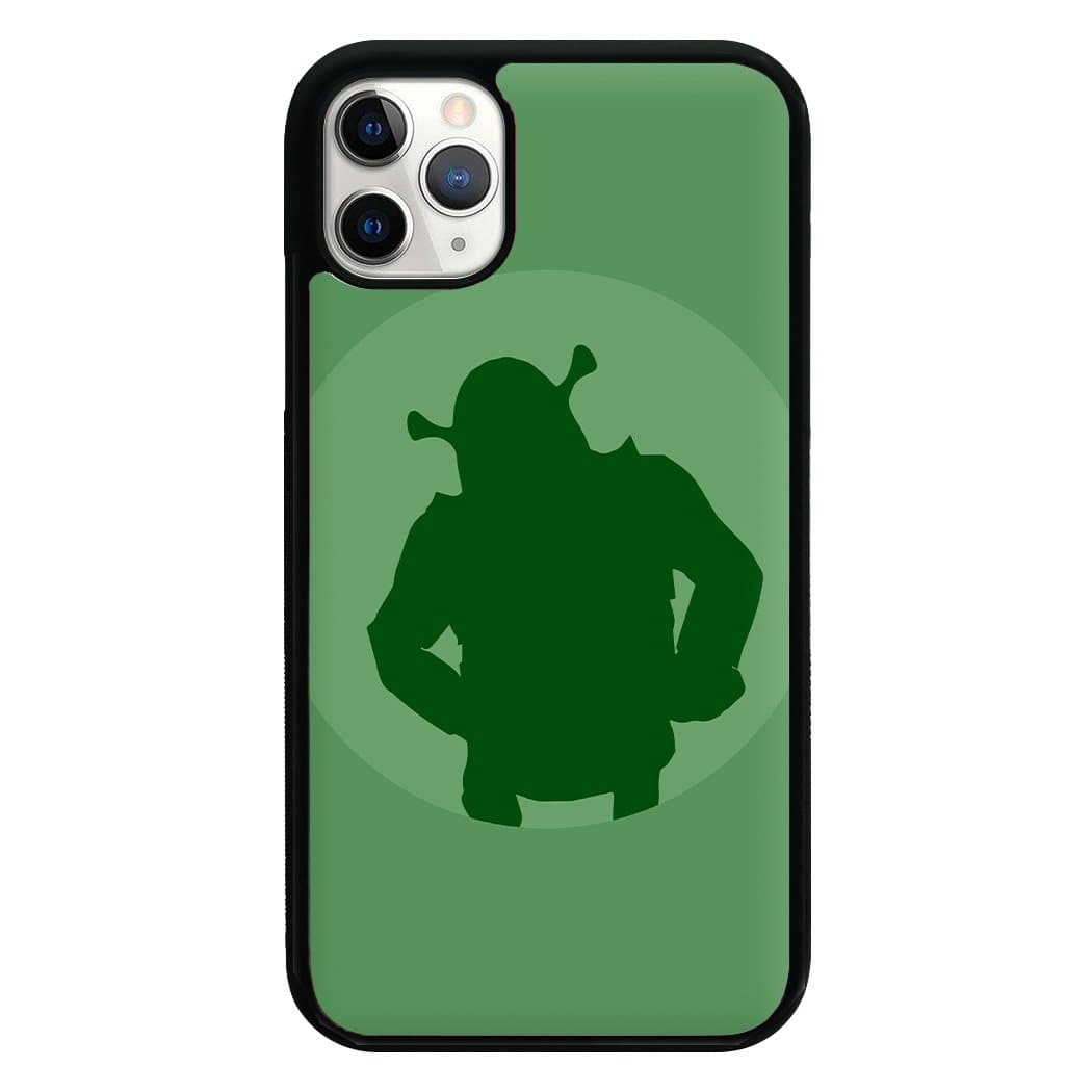 Shrek Outline Phone Case - Fun Cases