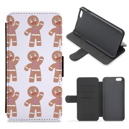 Gingerbread Man - Shrek Flip / Wallet Phone Case