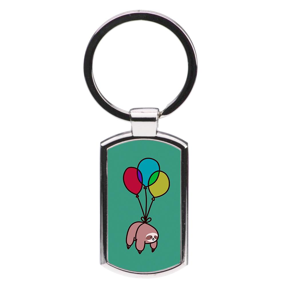 Balloon Sloth Luxury Keyring