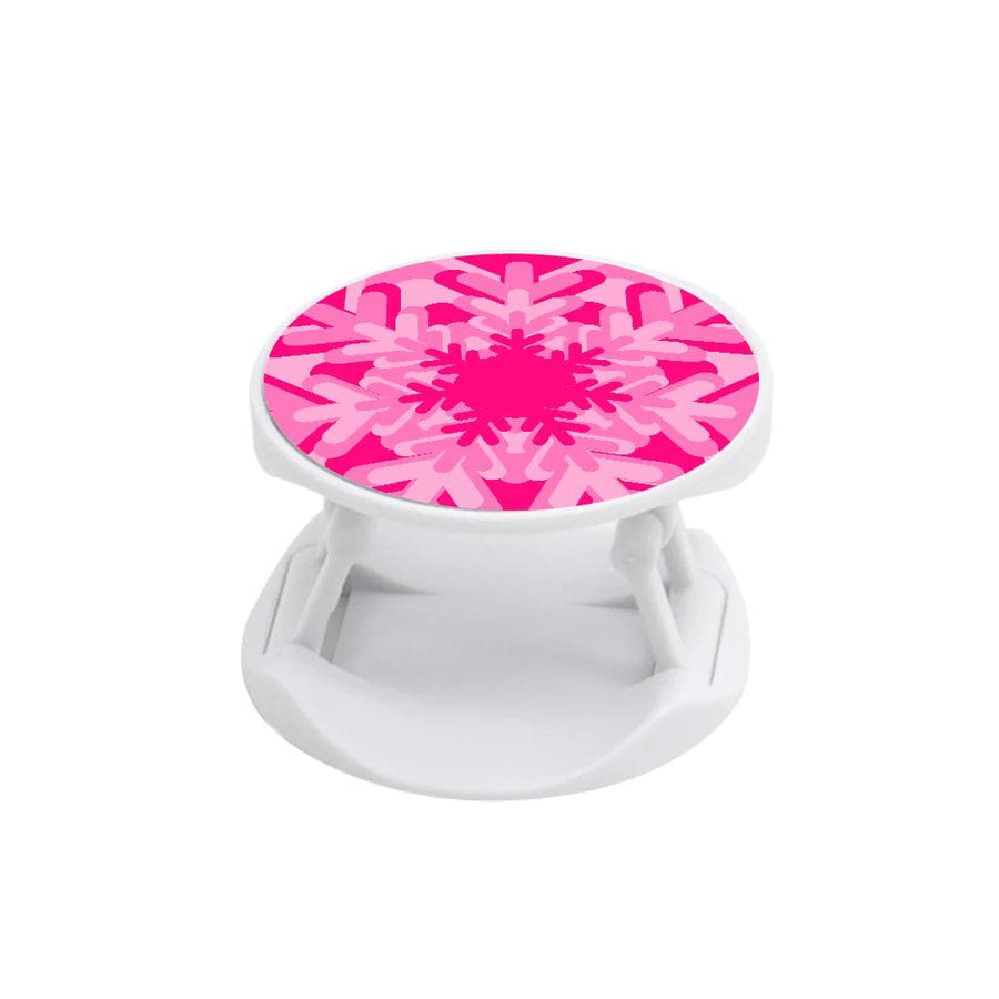 Pink - Colourful Snowflakes FunGrip
