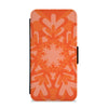 Colourful Snowflakes Wallet Phone Cases