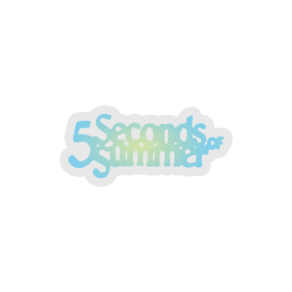 Green And Blue - 5 Seconds Of Summer Sticker
