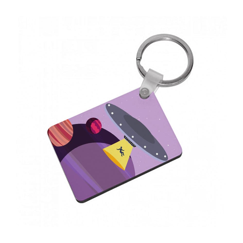 Alien Invasion - Space Keyring