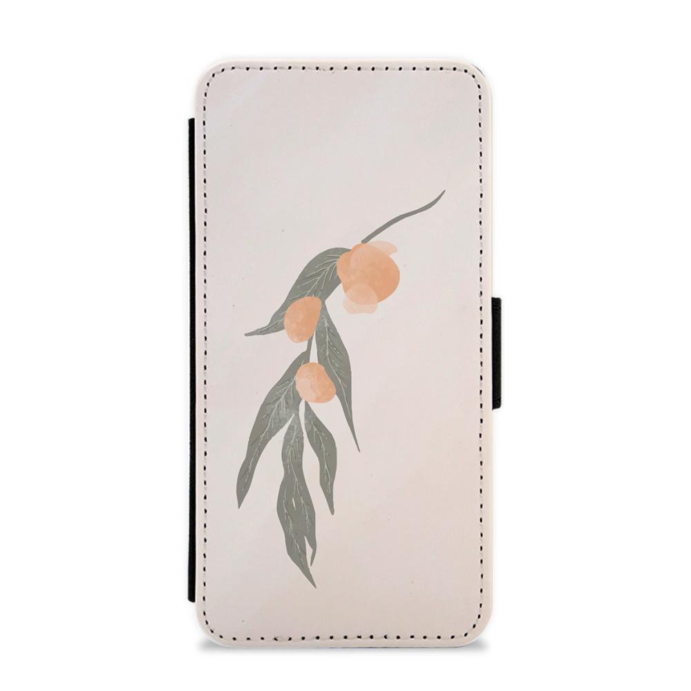 Spring Peaches Flip / Wallet Phone Case