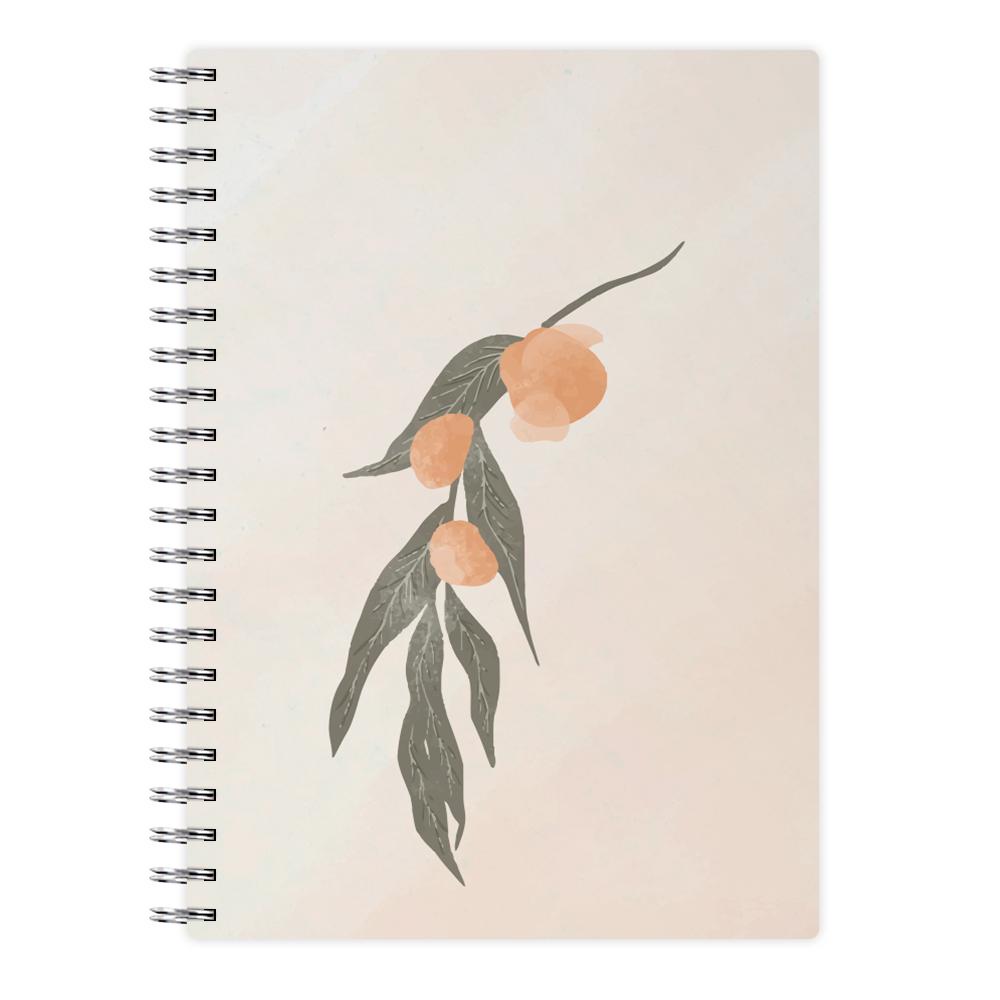 Spring Peaches Notebook