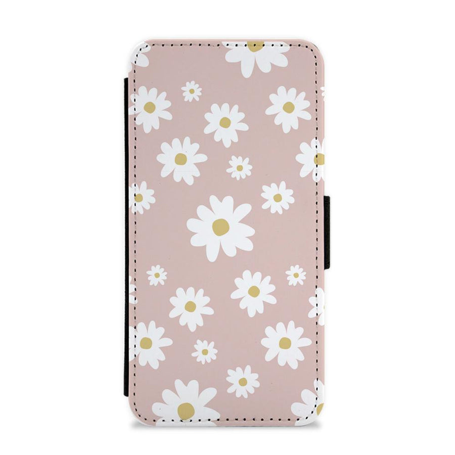 Spring Daisy Pattern Flip / Wallet Phone Case