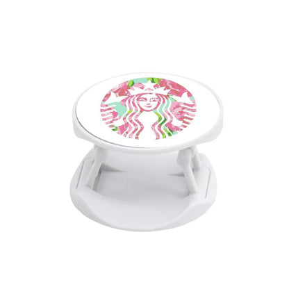 Pink Coffee Logo FunGrip