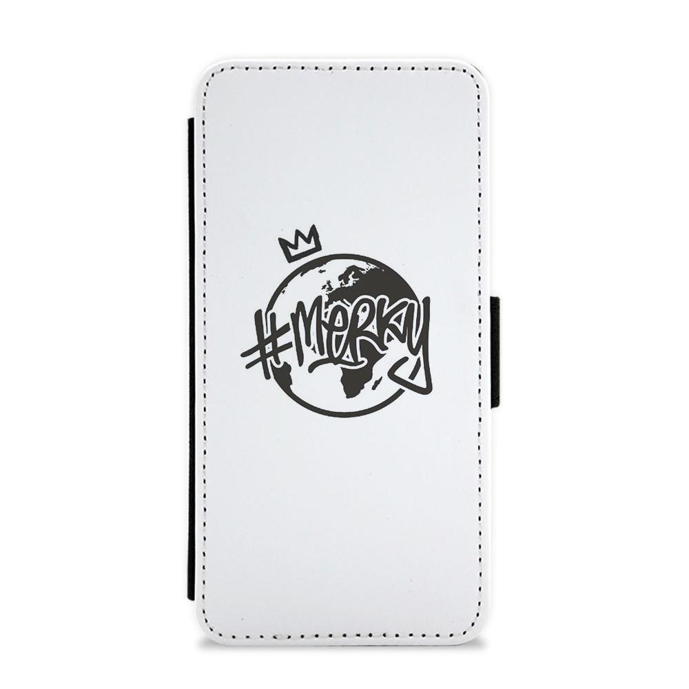 Hashtag Merky Globe - Stormzy Flip / Wallet Phone Case