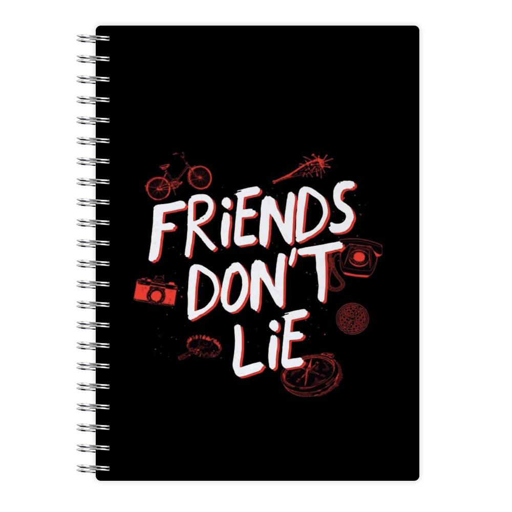 Friends Don't Lie - Stranger Things Notebook - Fun Cases