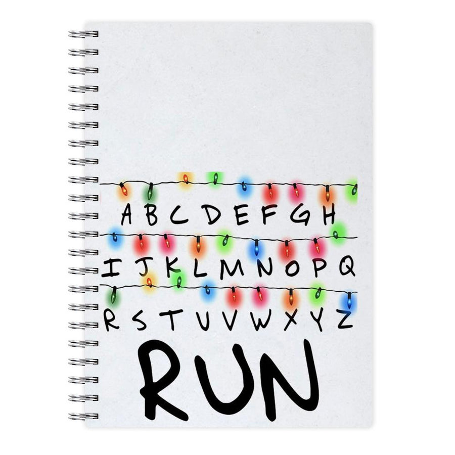 Run - Stranger Things Notebook - Fun Cases