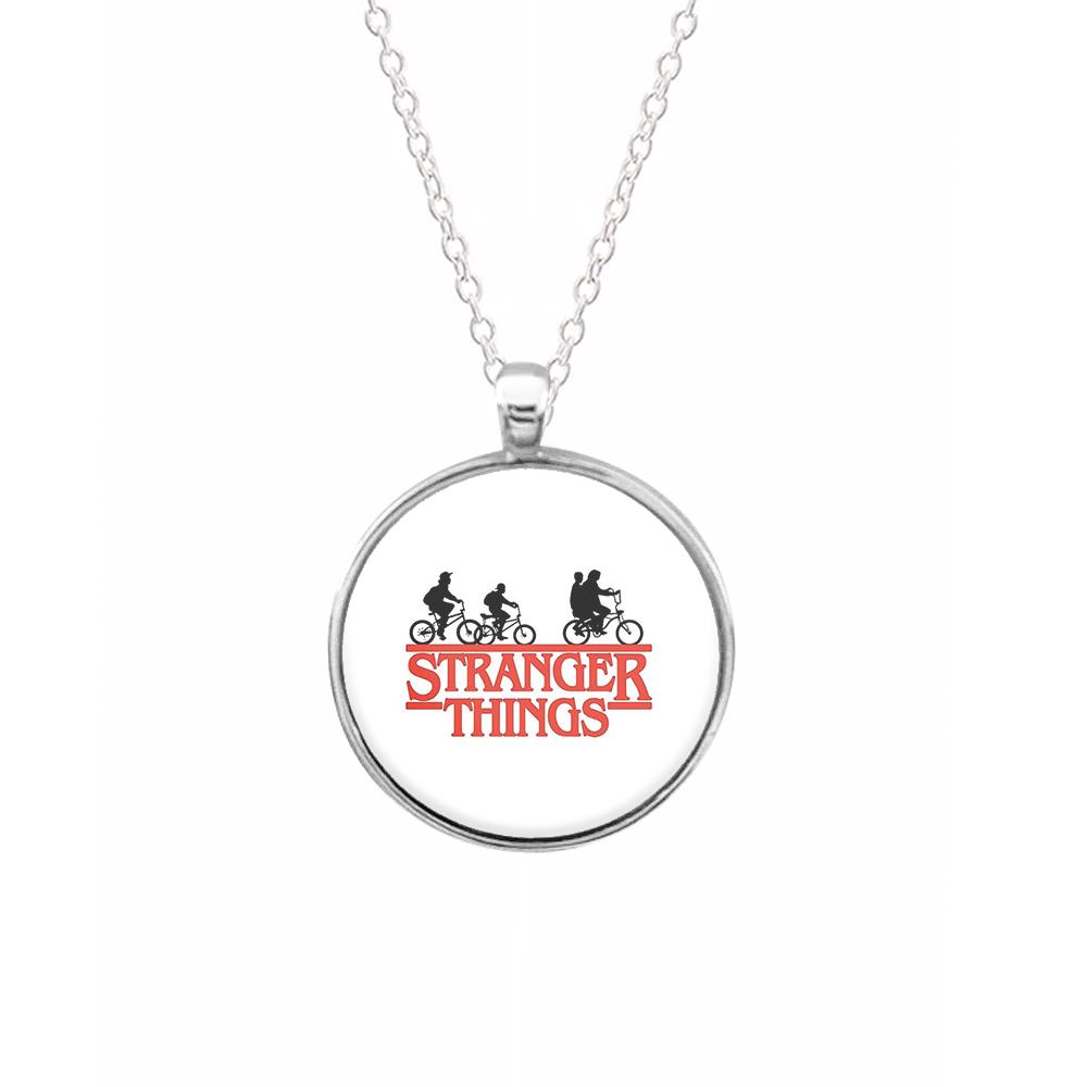 Stranger Things Cycling Logo Keyring - Fun Cases