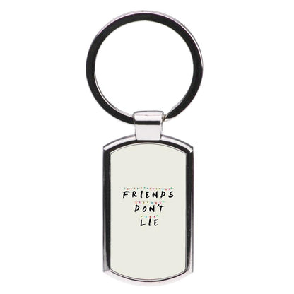 Friends Don't Lie Lights - Stranger Things Luxury Keyring