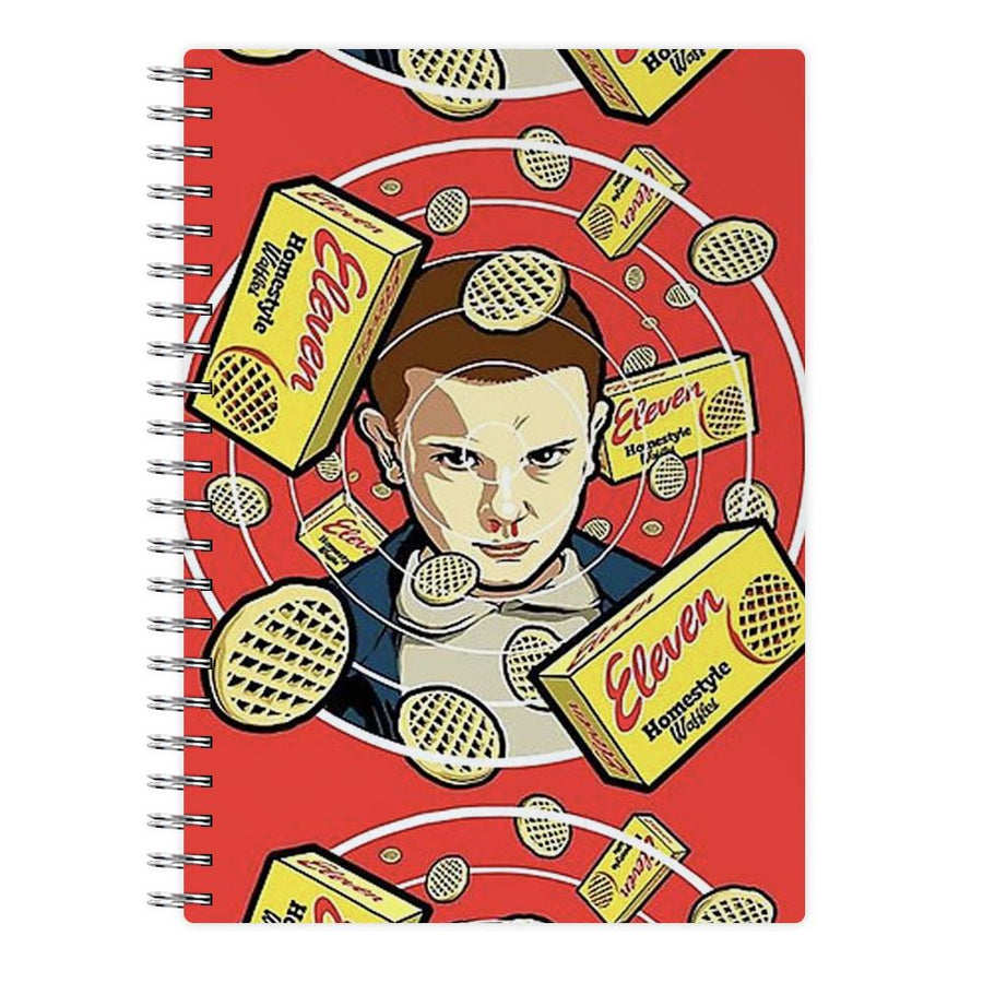 Eleven and Waffles - Stranger Things Notebook - Fun Cases