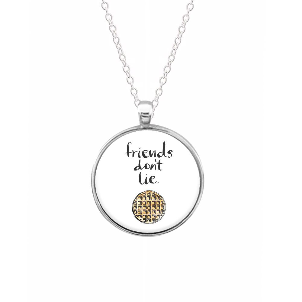 Friends Don't Lie Waffle - Stranger Things Keyring - Fun Cases