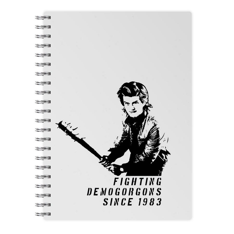 Fighting Demogorgons Since 1983 - Stranger Things Notebook - Fun Cases