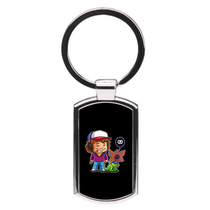 Dustin and The Demogorgon - Stranger Things Luxury Keyring