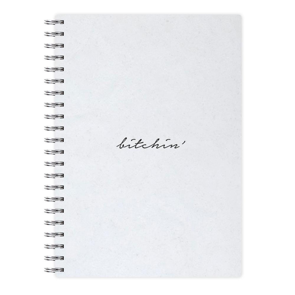 Bitchin' - White Stranger Things Notebook - Fun Cases