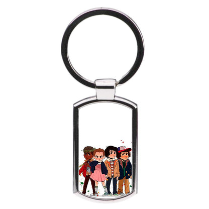 Stranger Kids - Stranger Things Luxury Keyring