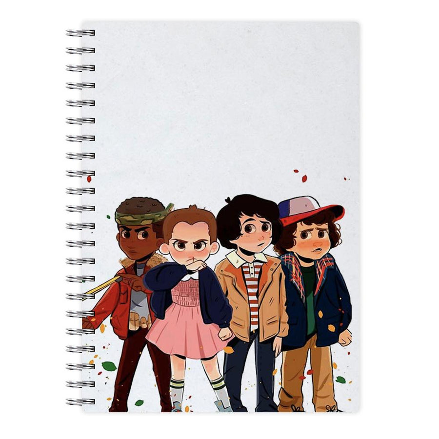 Stranger Kids - Stranger Things Notebook - Fun Cases