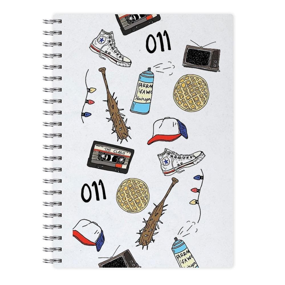 Stranger Things Drawings Notebook - Fun Cases