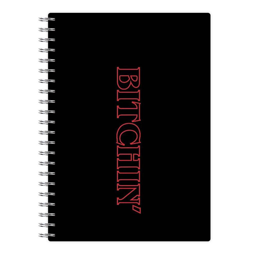 Stranger Things Bitchin' Logo Notebook - Fun Cases