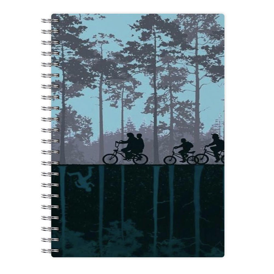 World of Upside Down - Stranger Things Notebook - Fun Cases