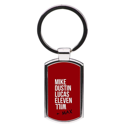 Stranger things + Max Luxury Keyring