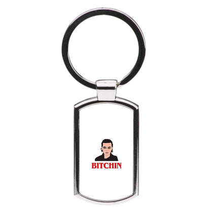 Goth Eleven Bitchin - Stranger Things Luxury Keyring