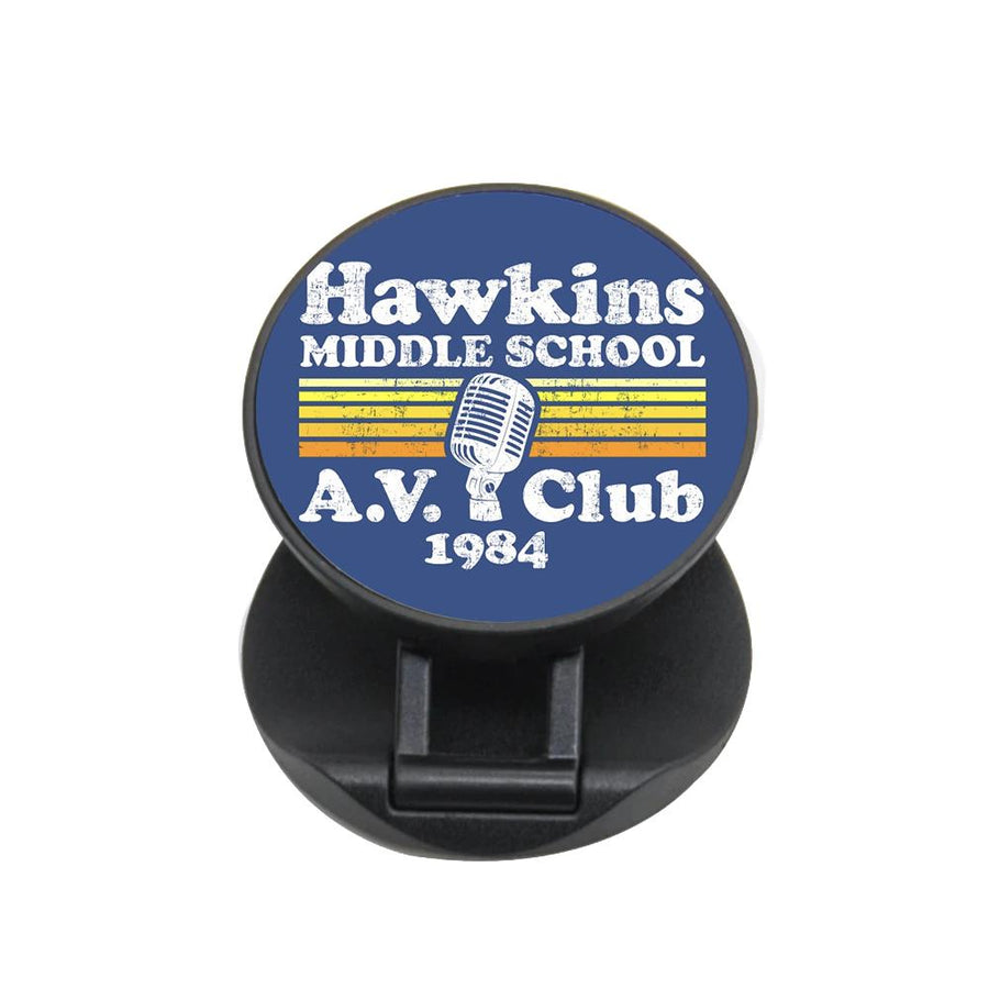 Hawkins Middle School AV Club - Stranger Things FunGrip
