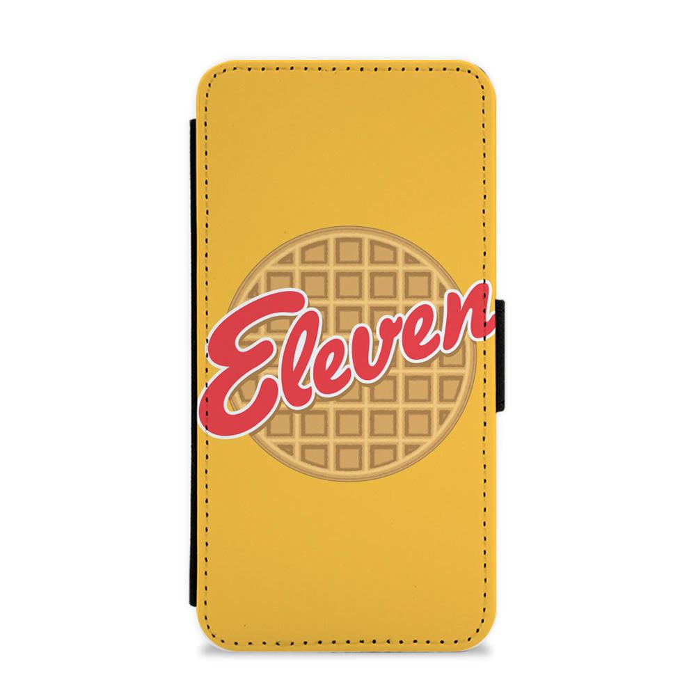 Eleven Waffles - Stranger Things Flip / Wallet Phone Case