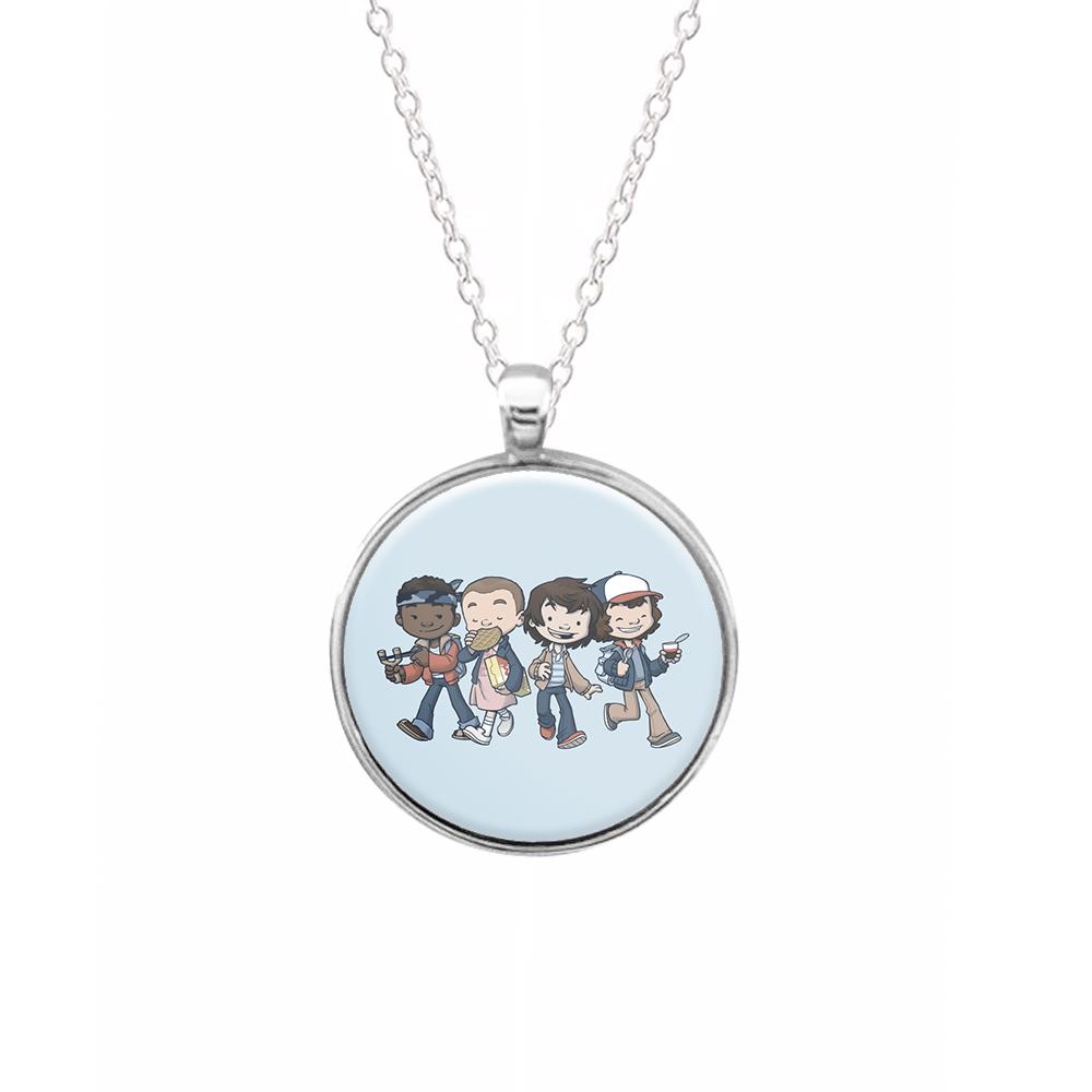 Cartoon Gang - Stranger Things Necklace