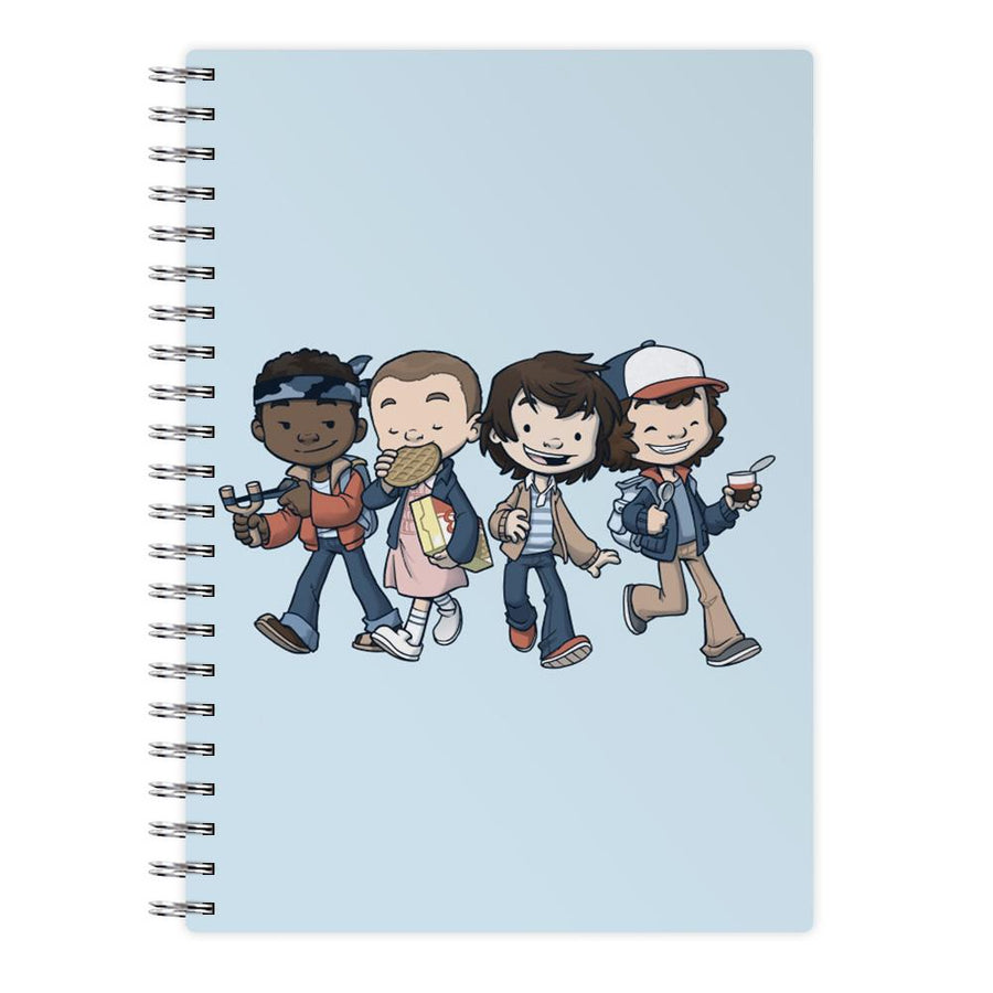 Cartoon Gang - Stranger Things Notebook