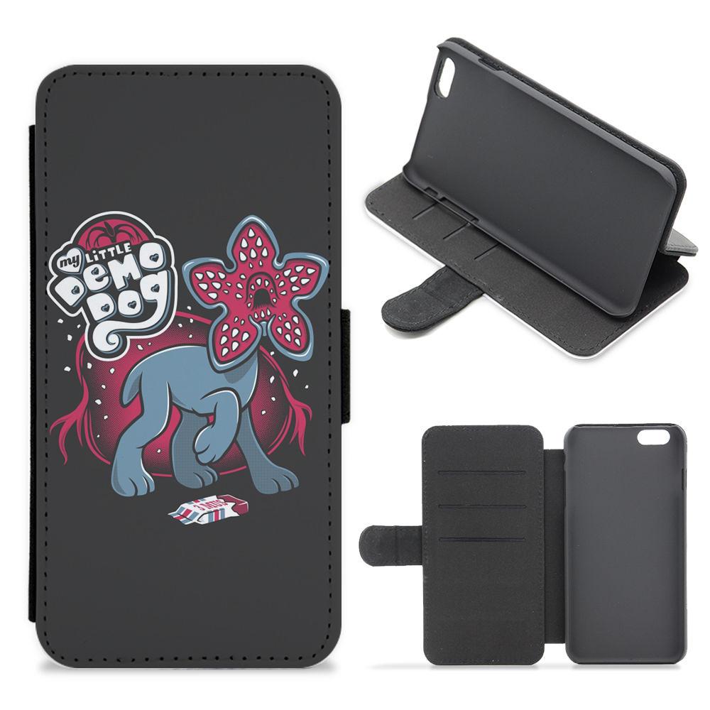 My Little Demo Dog - Stranger Things Flip / Wallet Phone Case