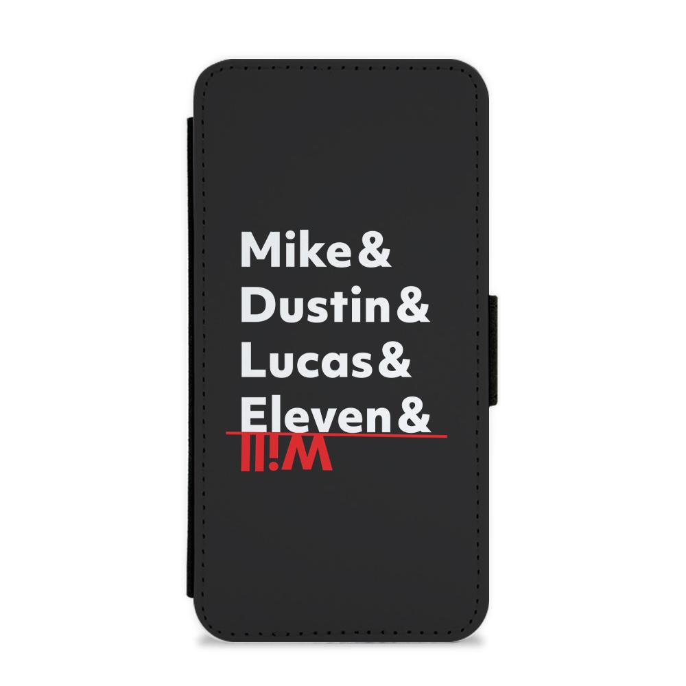 Stranger Things Crew Flip / Wallet Phone Case