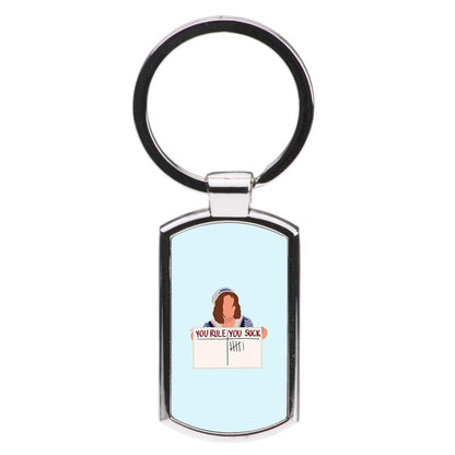 You Suck Tally - Stranger Things Luxury Keyring