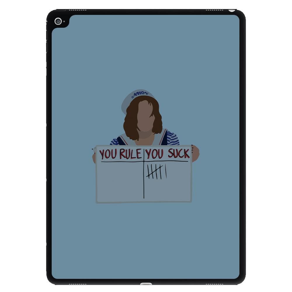 You Suck Tally - Stranger Things iPad Case