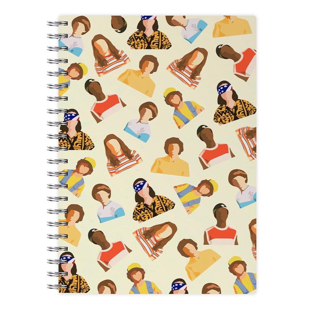 Stranger Things Pattern Notebook