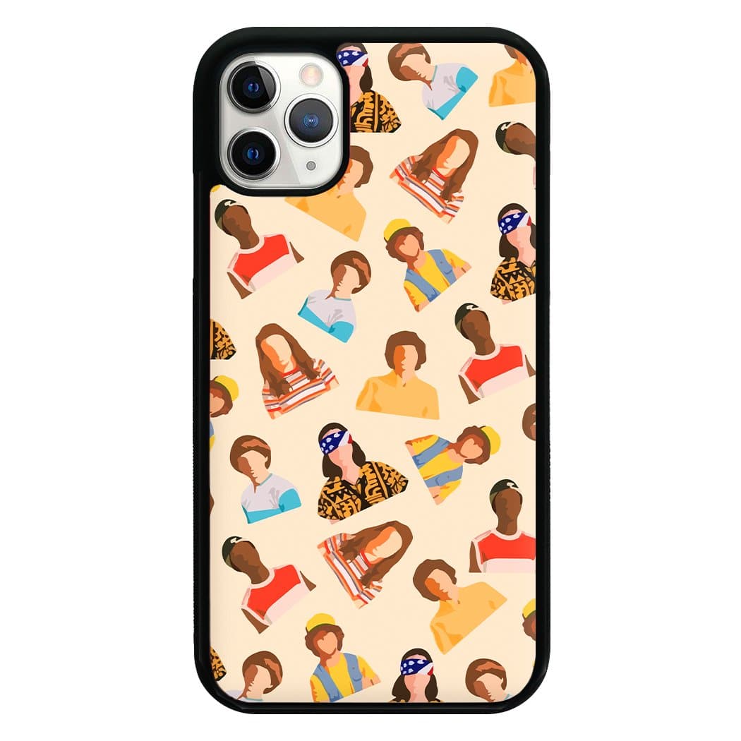 Stranger Things Pattern Phone Case