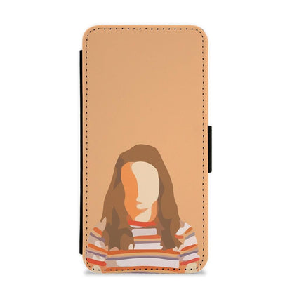 Nancy Faceless - Stranger Things Flip / Wallet Phone Case