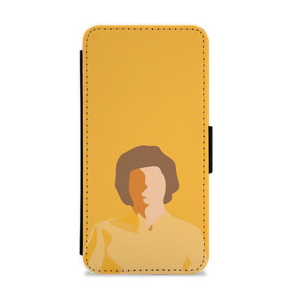 Faceless Mike - Stranger Things Flip / Wallet Phone Case