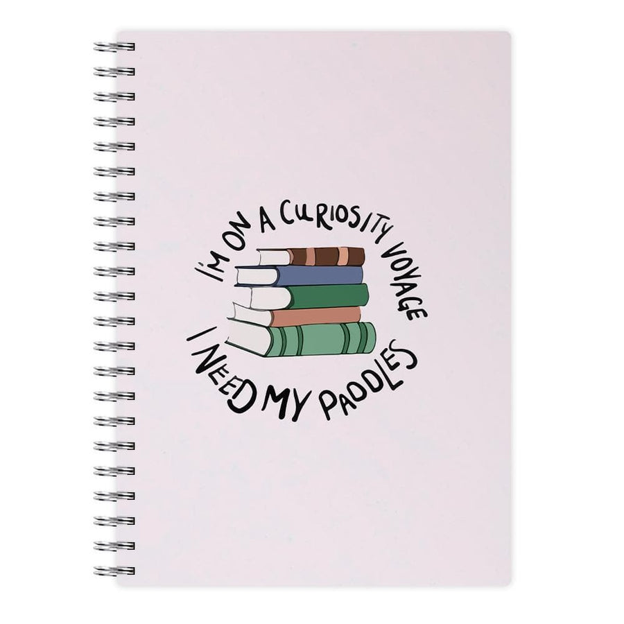 I'm On A Curiosity Voyage - Stranger Things Notebook