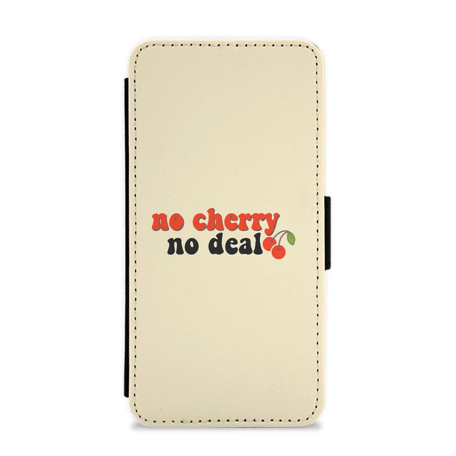 No Cherry No Deal - Stranger Things Flip / Wallet Phone Case