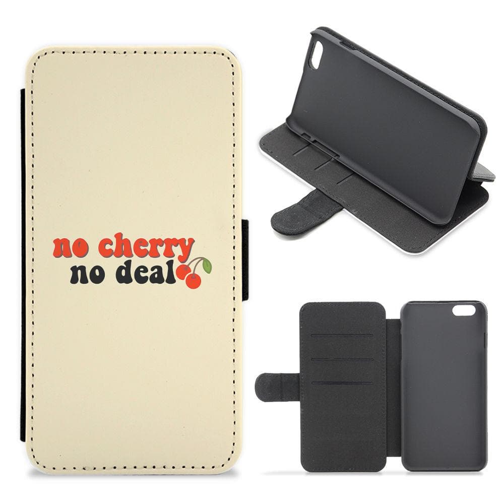 No Cherry No Deal - Stranger Things Flip / Wallet Phone Case