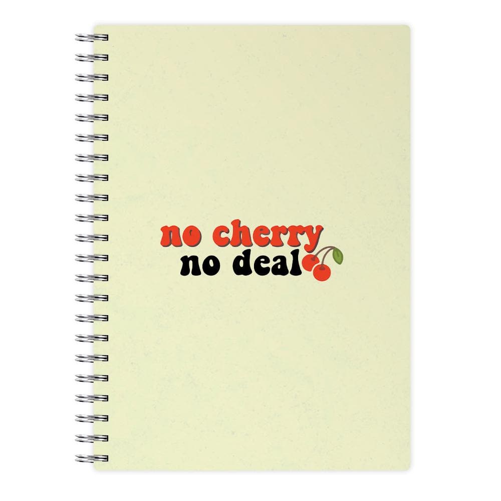 No Cherry No Deal - Stranger Things Notebook